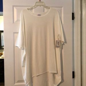 NWT LuLaRoe Solid White Irma - XL